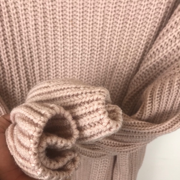 TOBI Open knit Long Sleeve Sweater Size L - Picture 4 of 6